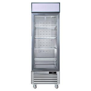 Bellaro Commercial 27 in. 23 cu. ft. Convertible Glass Door Merchandiser