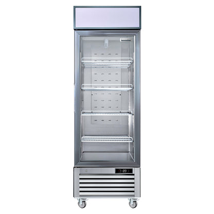 Bellaro Commercial 27 in. 23 cu. ft. Convertible Glass Door Merchandiser