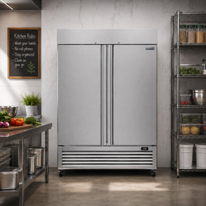 Bellaro Commercial 55 in. 49 cu. ft.  Convertible Reach-In Freezer