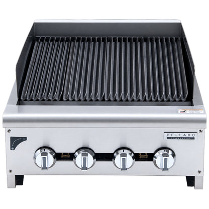 Bellaro Commercial 24 in. Gas Radiant Broiler
