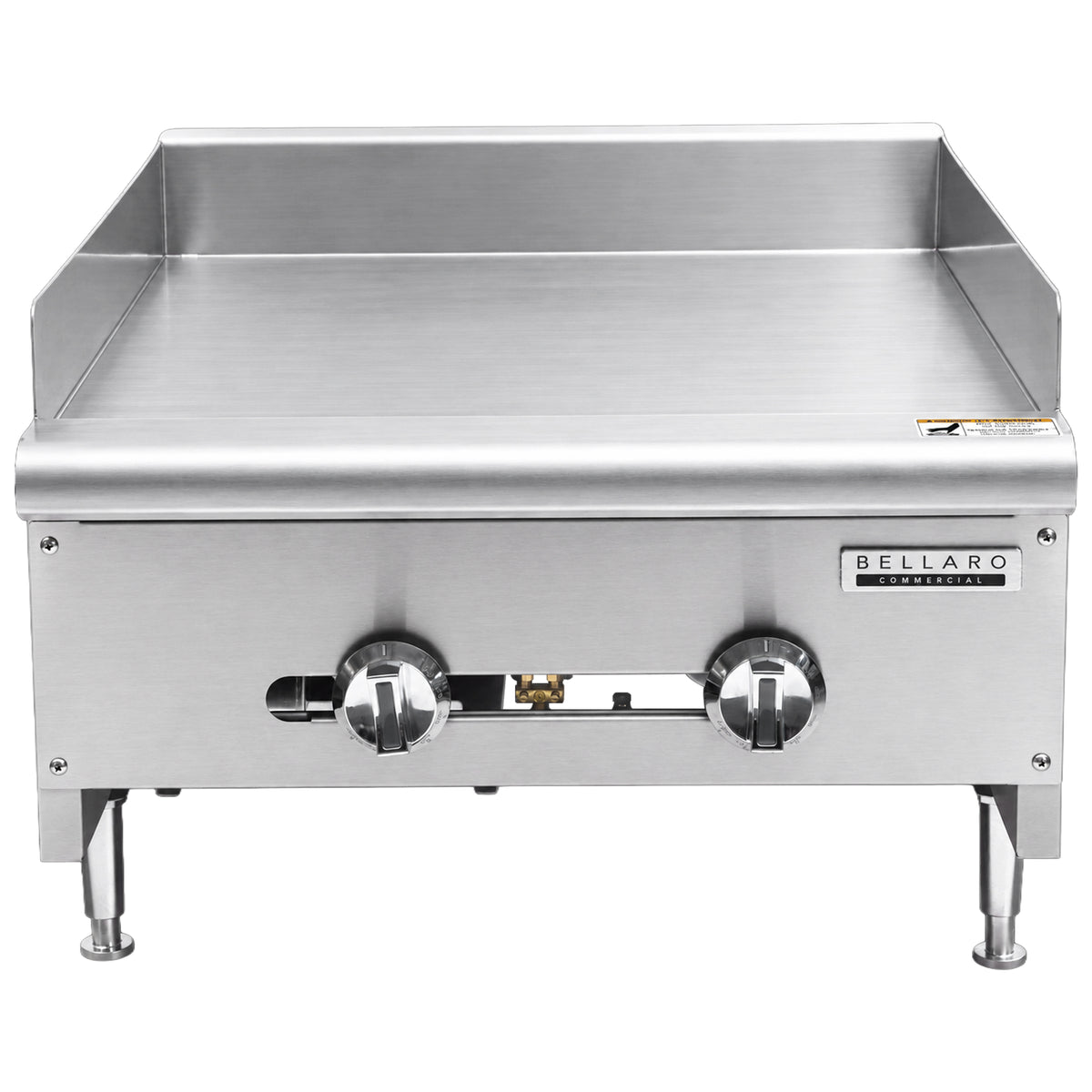 Bellaro Commercial 24 in. Commercial Gas Thermostat Griddle