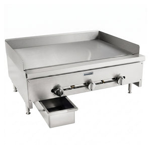 Bellaro Commercial 36 in. Gas Thermostat Griddle
