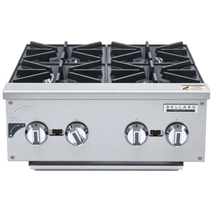 Bellaro Commercial 4 Burner  Gas Hotplate
