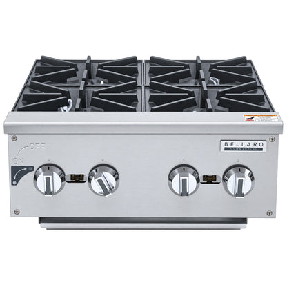 Bellaro Commercial 4 Burner  Gas Hotplate