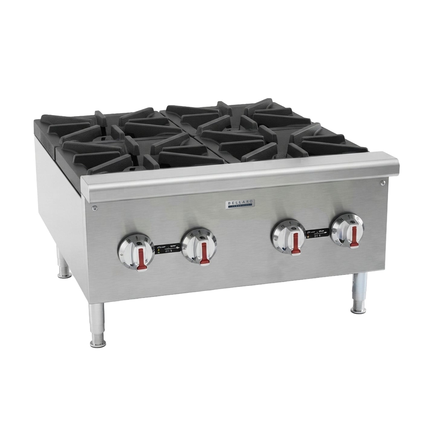 Bellaro Commercial 4 Burner  Gas Hotplate