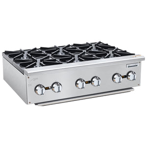 Bellaro Commercial 6 Burner Gas Hotplate