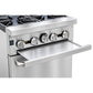 Bellaro Commercial 24 in. Gas Range