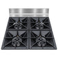 Bellaro Commercial 24 in. Gas Range