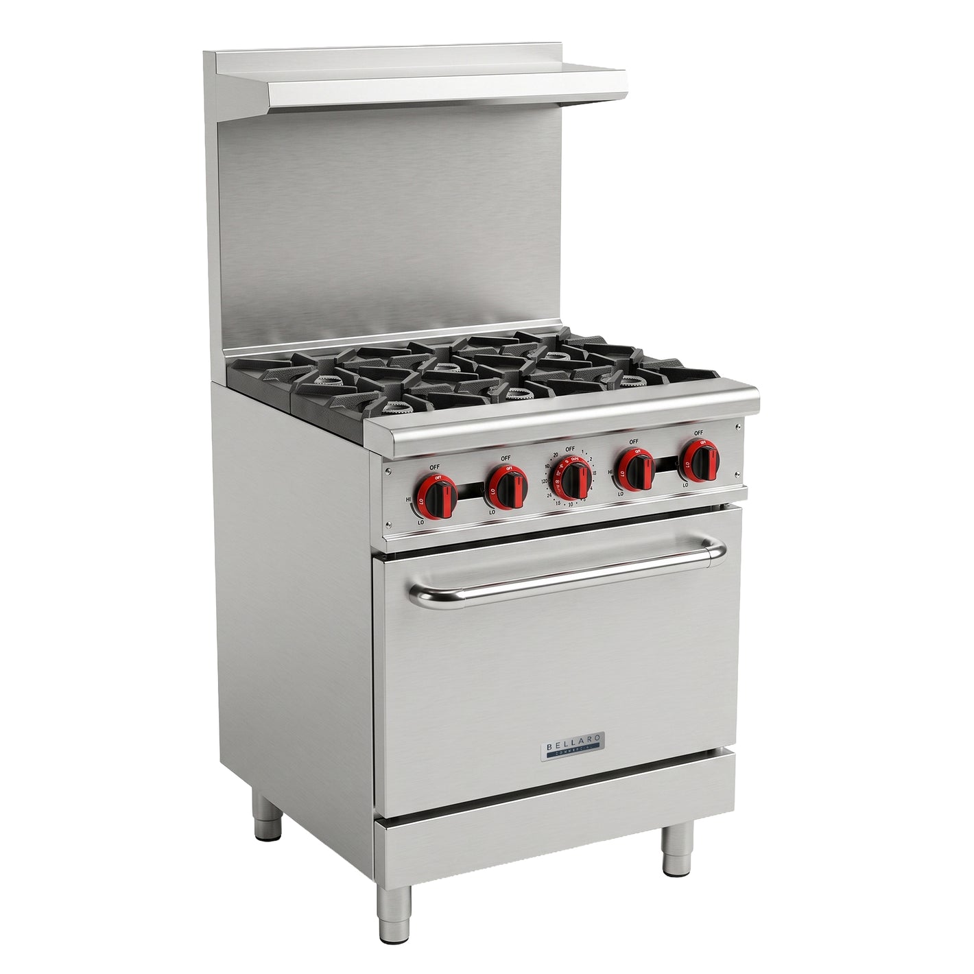 Bellaro Commercial 24 in. Gas Range