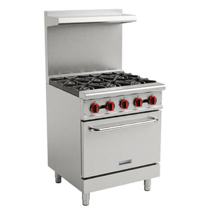 Bellaro Commercial 24 in. Gas Range