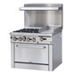 Bellaro Commercial Gas Range with 12 in. Griddle and Oven