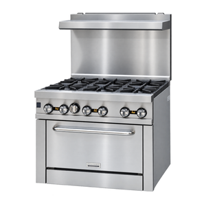 Bellaro Commercial 36 in. Gas Range