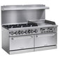 Bellaro Commercial 6 Burner Gas Range with 24 in. Griddle