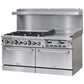 Bellaro Commercial 6 Burner Gas Range with 24 in. Griddle