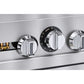 Bellaro Commercial 6 Burner Gas Range with 24 in. Griddle
