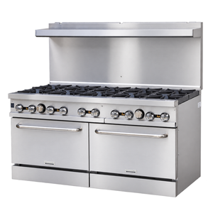 Bellaro Commercial 10 Burner Gas Range with Oven