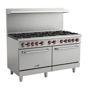 Bellaro Commercial 10 Burner Gas Range with Oven