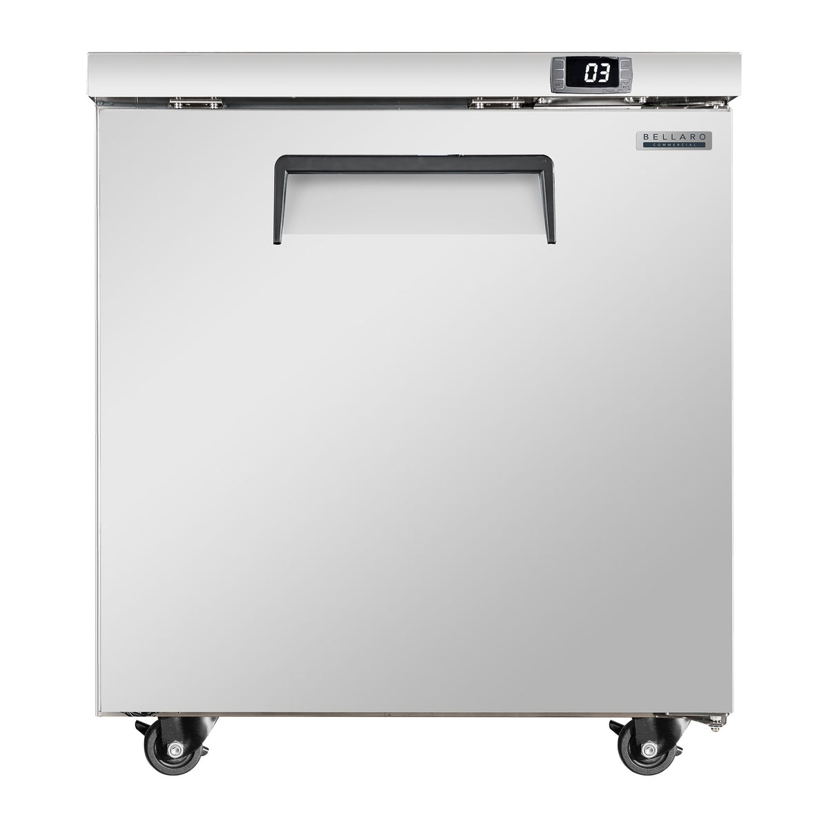 Bellaro Commercial 7.2 cu.ft. Stainless Steel Undercounter Commercial Freezer/Refrigerator