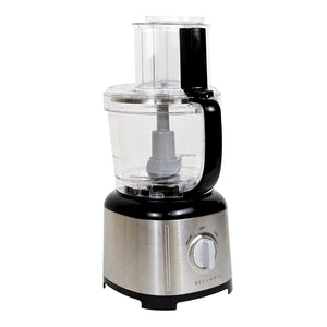Bellaro 11-Cup Food Processor, Black/Stainless Steel