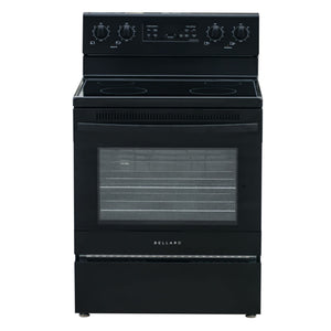 Bellaro 30 in. 5.0 cu. ft. Rear Control Electric Range, Black