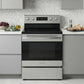 Bellaro 30 in. 5.0 cu. ft. Rear Control Electric Range, Stainless Steel