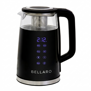 Bellaro 1.7 L Glass Electric Kettle with Touch Controls