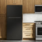 Bellaro 30 in. 18.1 cu. ft. Top Freezer Refrigerator, Black