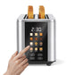 Bellaro 4-Slice Long Slot Toaster, Touchscreen, Stainless Steel