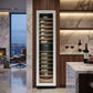 Bellaro 111-Bottle Dual-Zone Wine Fridge, 18 in., Black