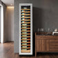 Bellaro 112-Bottle Single-Zone Wine Fridge, 18 in., Black