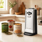 Bellaro Smooth Edge Electric Can Opener, Black & Stainless Steel