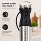 Bellaro Variable Speed Immersion Blender Set with Chopper and Whisk