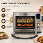 Bellaro 11-in-1 Digital Air Fryer Toaster Oven with Rotisserie, 25 Qt