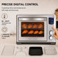 Bellaro 11-in-1 Digital Air Fryer Toaster Oven with Rotisserie, 25 Qt